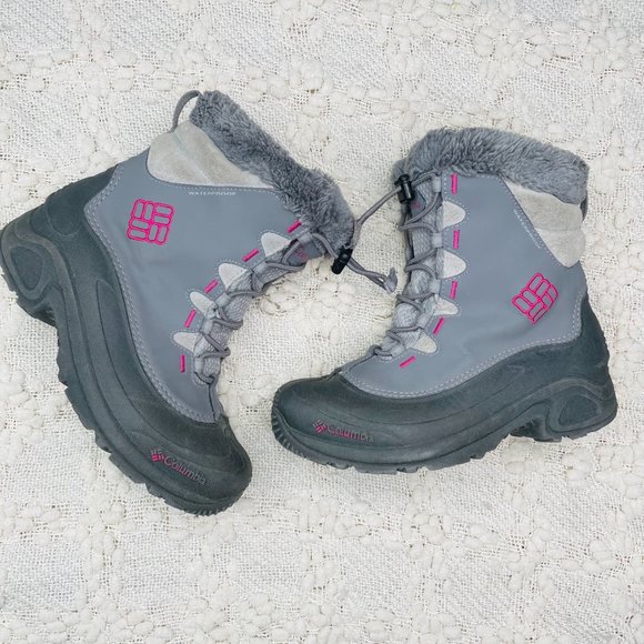 Columbia Other - Columbia Youth Bugaboot Girls Winter Waterproof Snow Boot Size 4